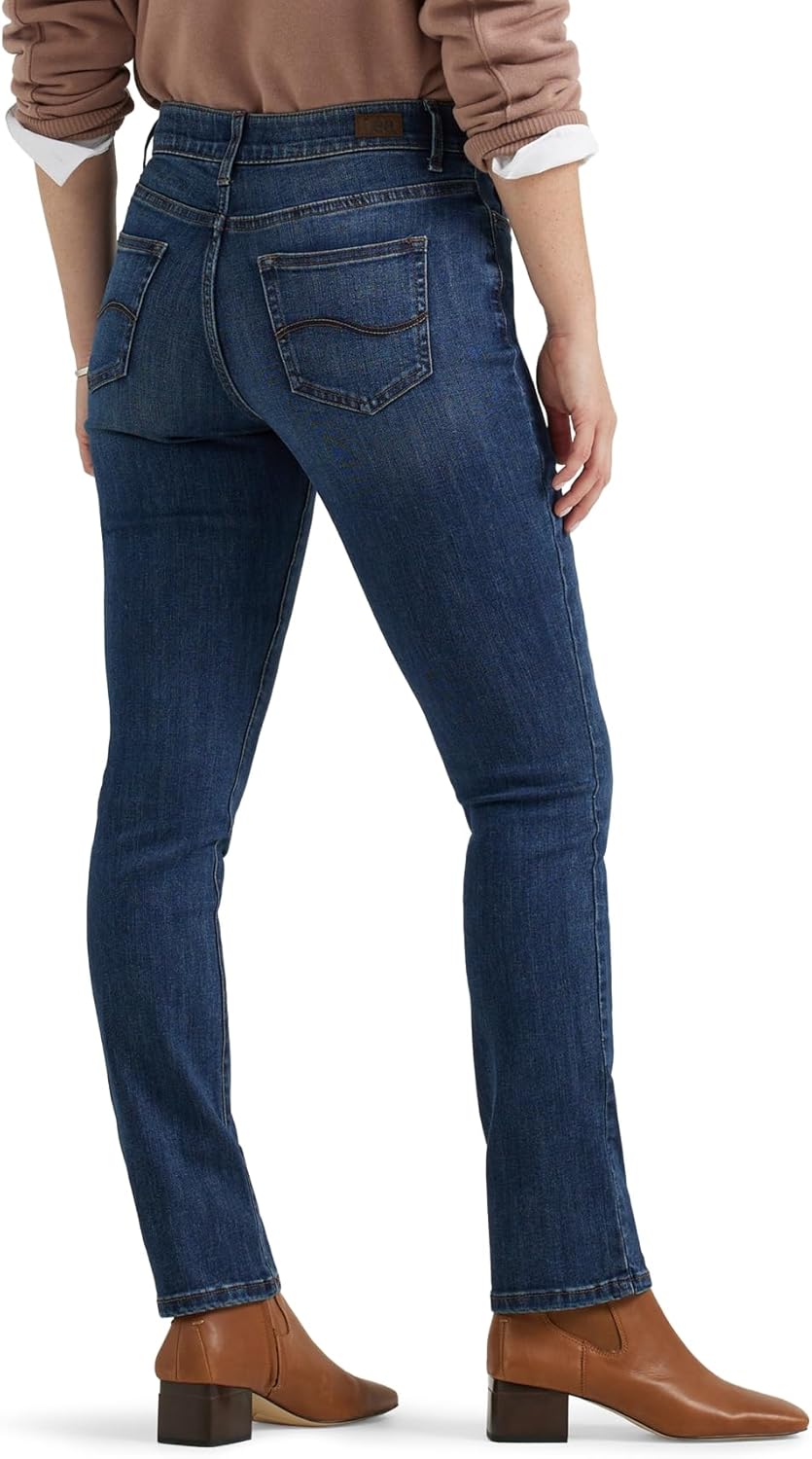 Women's Ultra Lux Comfort with Flex Motion Straight Leg Jean