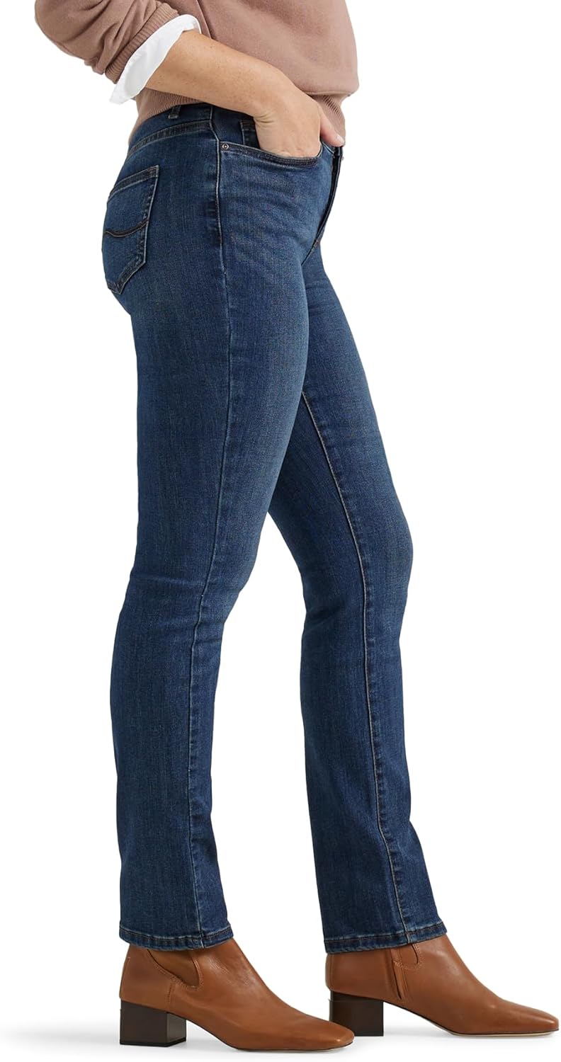 Women's Ultra Lux Comfort with Flex Motion Straight Leg Jean