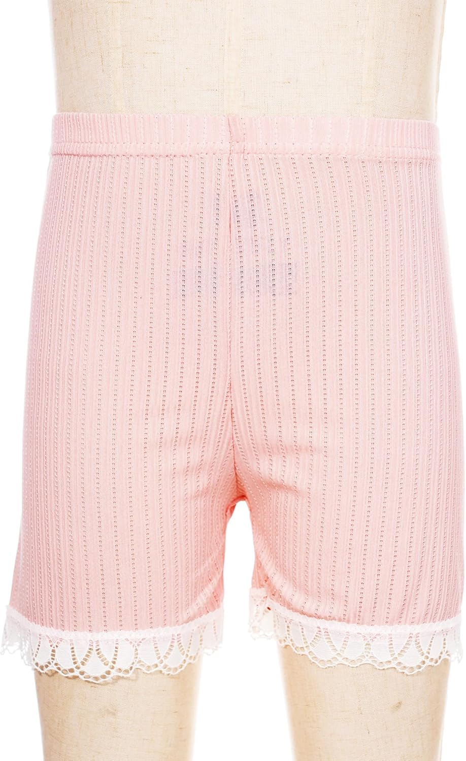 Kids Girls Bloomers Shorts Cotton Lace Up Safety Short Pants Bottom Under Dress Dance Athletic Shorts