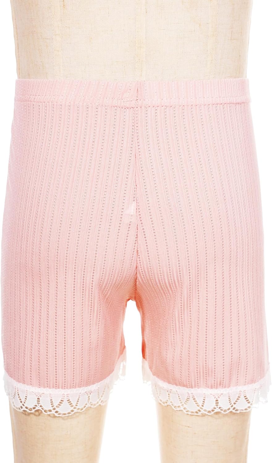 Kids Girls Bloomers Shorts Cotton Lace Up Safety Short Pants Bottom Under Dress Dance Athletic Shorts