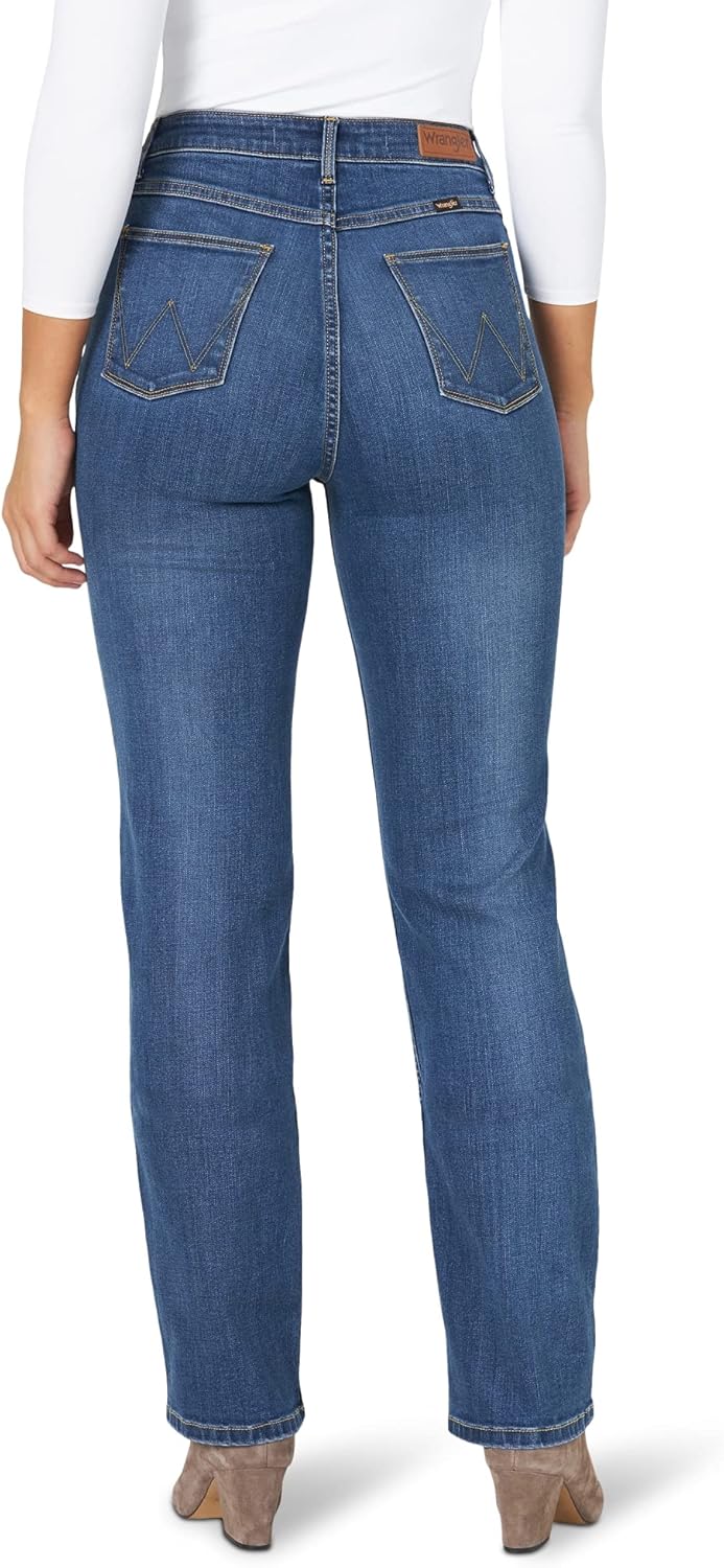 Women's High Rise True Straight Fit Jean