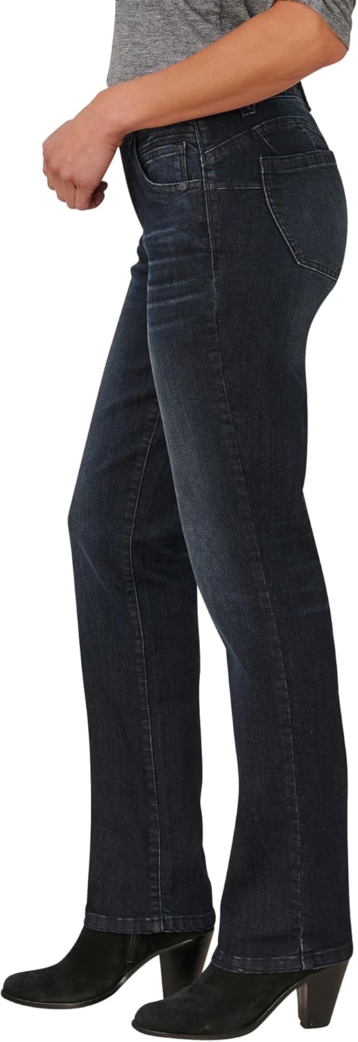 Womens Ab Solution Straight Leg Jean