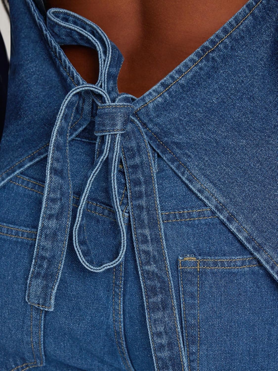 Womens Halter Vest Tops Summer Sleeveless Open Back Y2K Going Out Jean Tank Tops V Neck Button Up Waistcoat