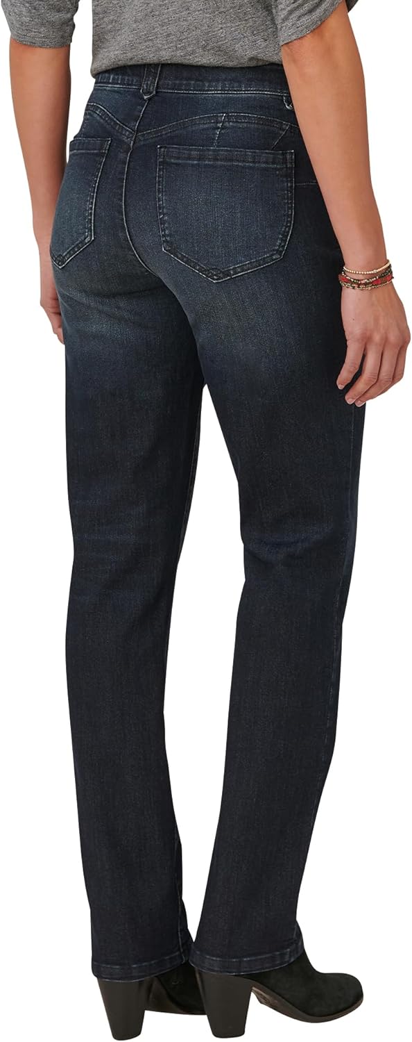 Womens Ab Solution Straight Leg Jean